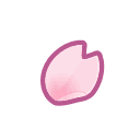 Animal Crossing cherry-blossom petal
