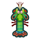Animal Crossing mantis shrimp