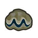 Animal Crossing giant clam