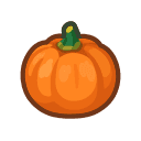 Animal Crossing orange pumpkin