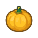 Animal Crossing yellow pumpkin