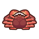Animal Crossing snow crab