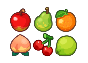 Animal Crossing All Fruits Package
