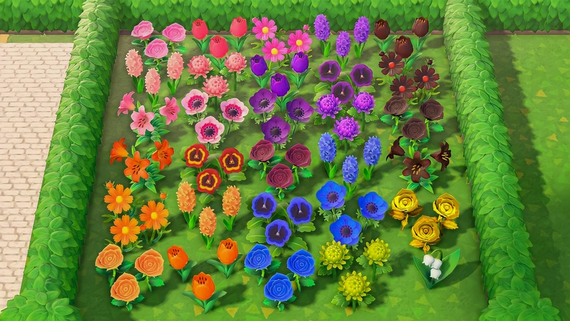 Animal Crossing Hybrid Flower Set