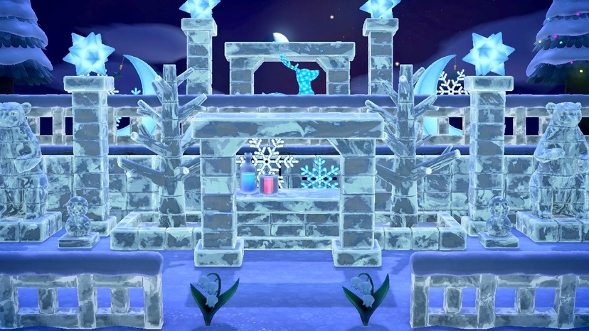 Animal Crossing Frozen Castle Collection