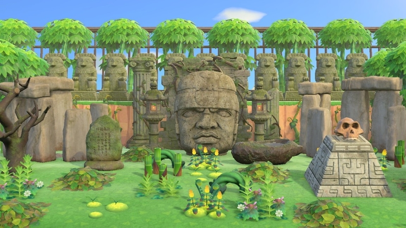 Animal Crossing Jungle Temple Collection