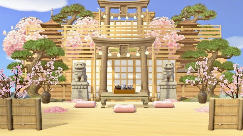 Animal Crossing Sakura Temple Collection