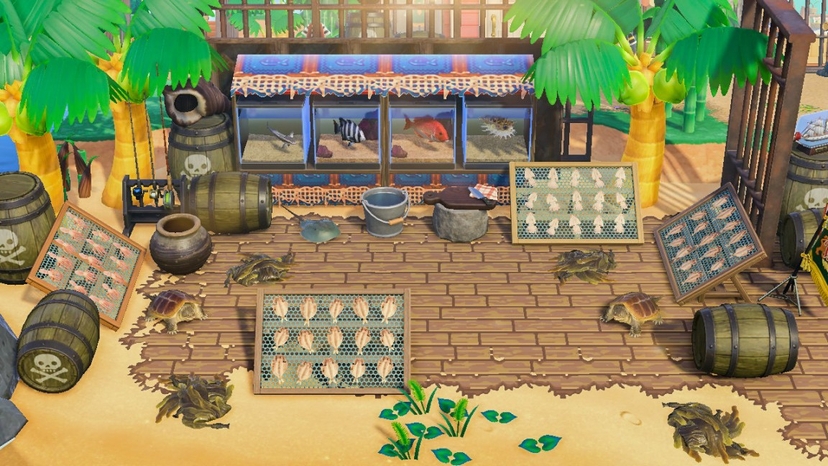Animal Crossing Fish Market Collection