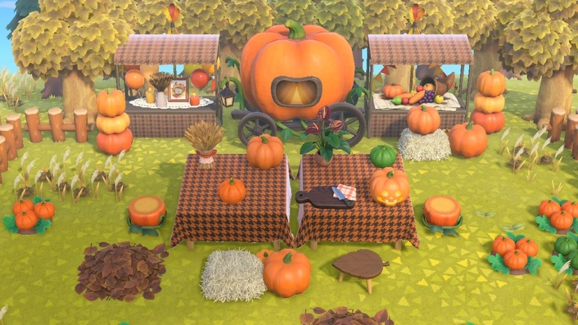 Animal Crossing Pumpkin Picnic Collection